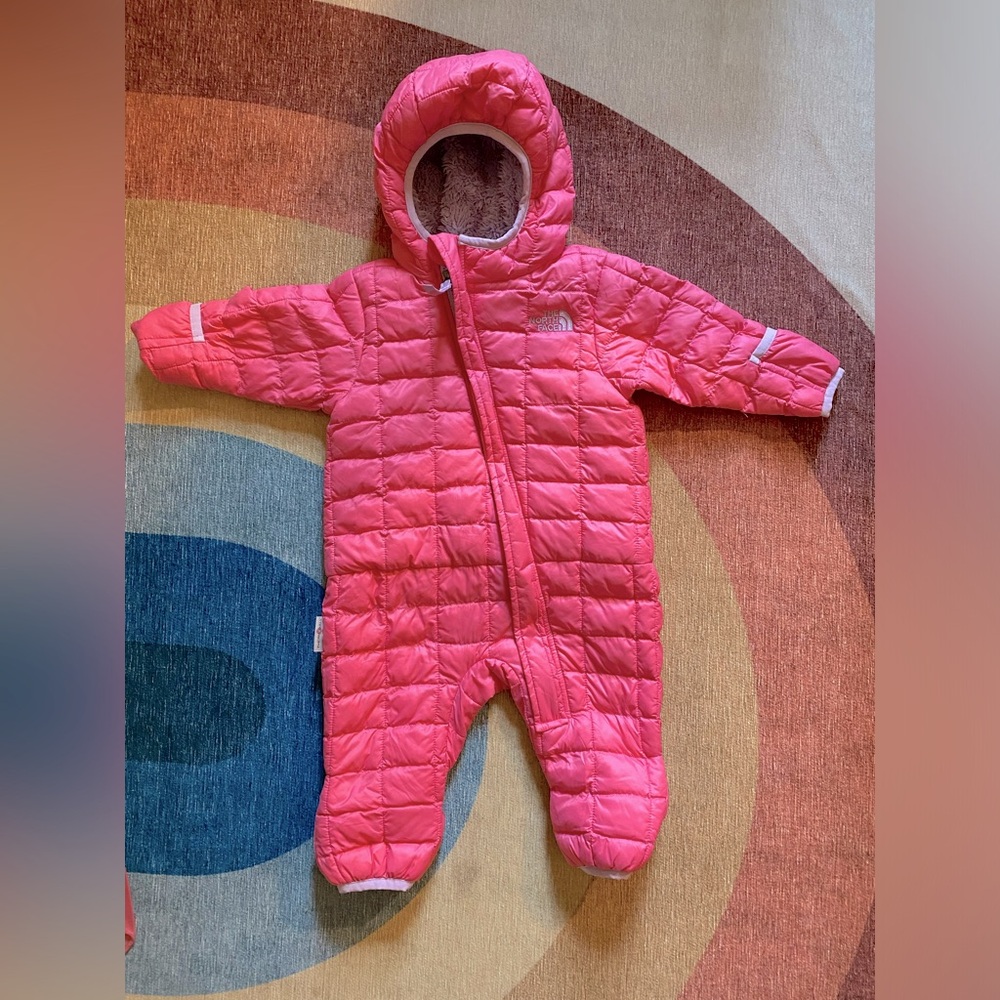 North Face infant bunting snowsuit